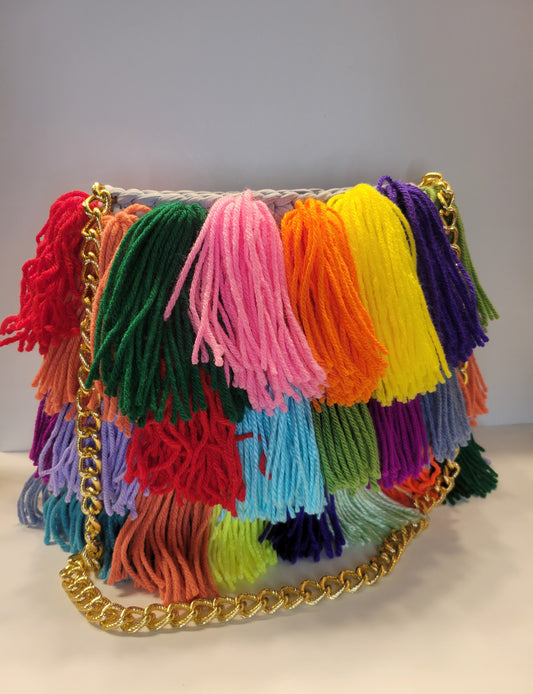 Multicolor Shaggy Stella