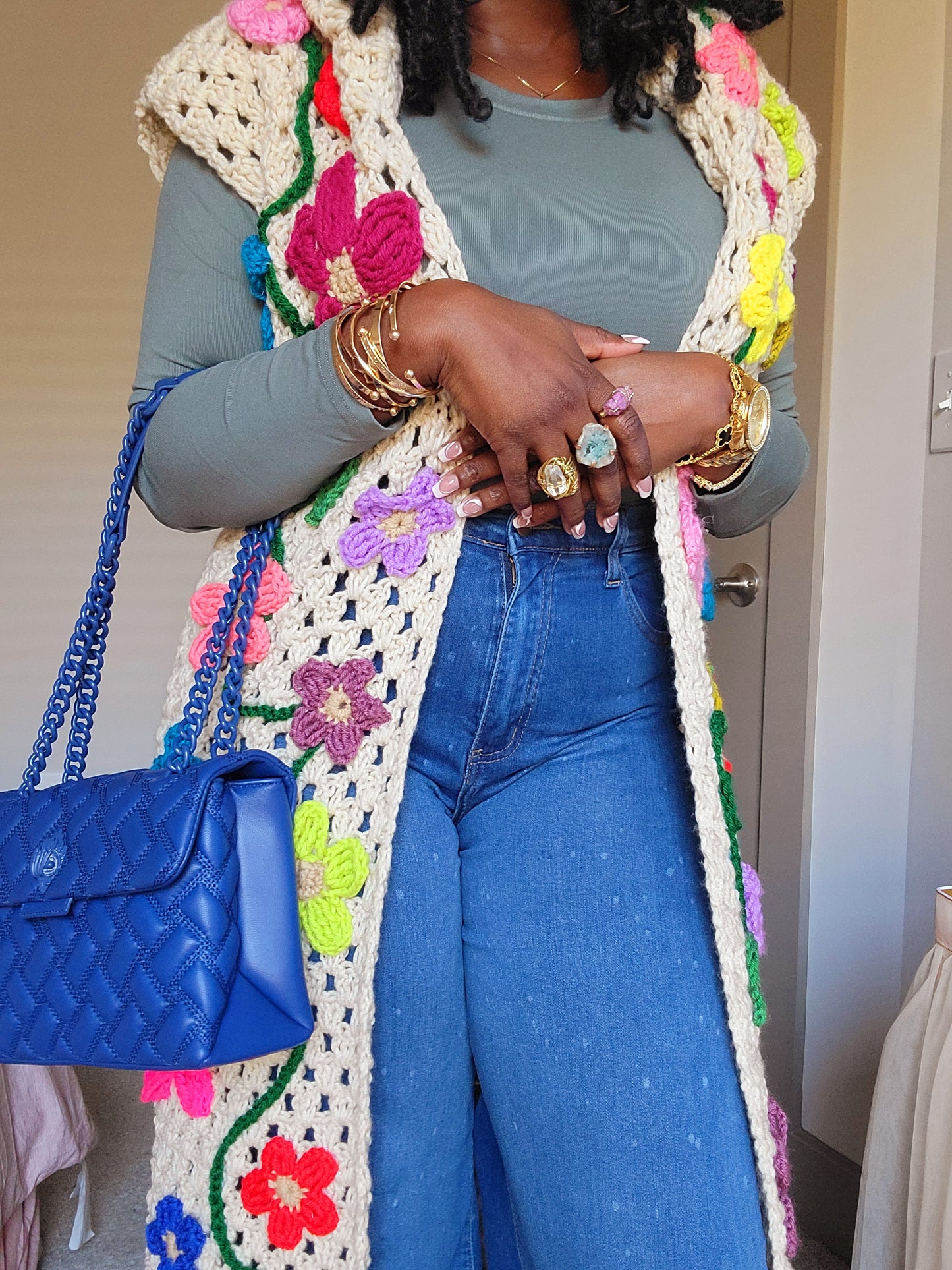 Blossom Maxi Vest