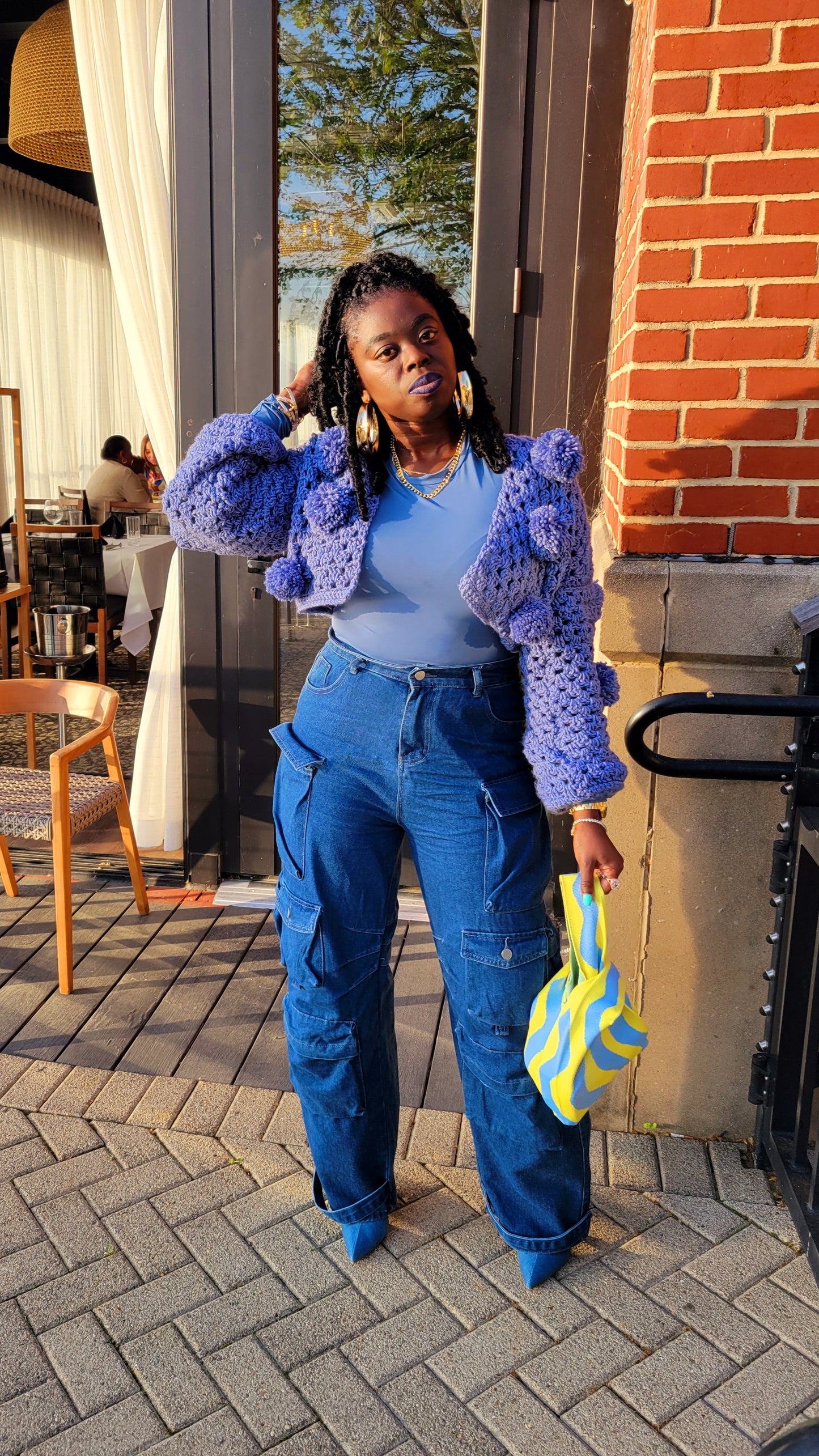 Pompom Cardi