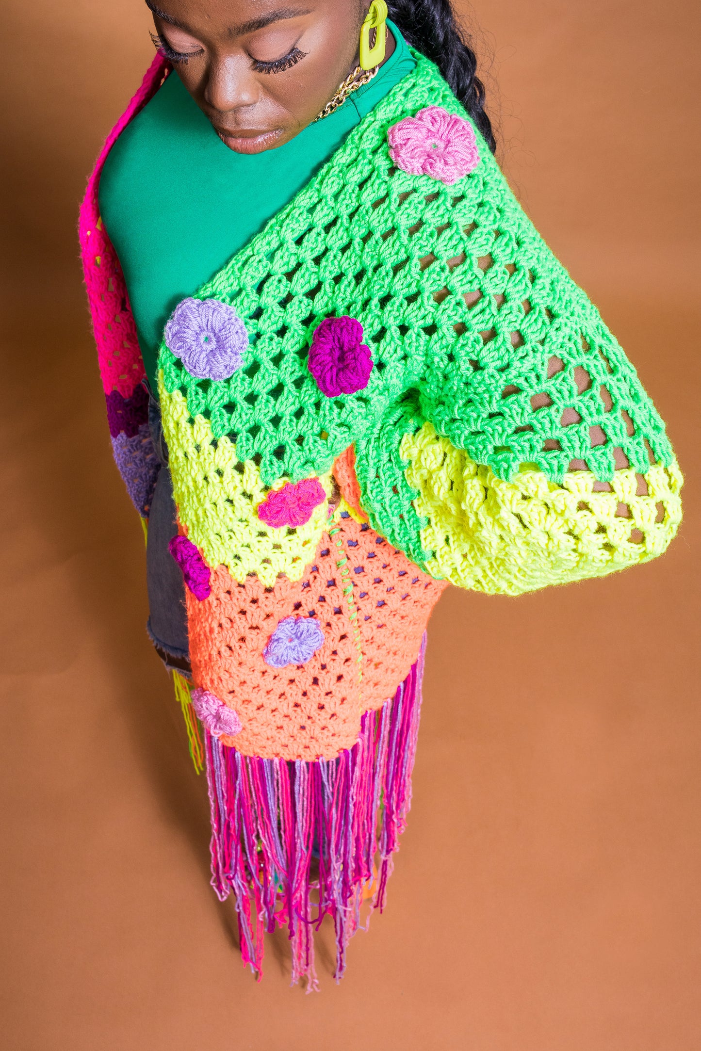Tropicool Fringe Cardigan
