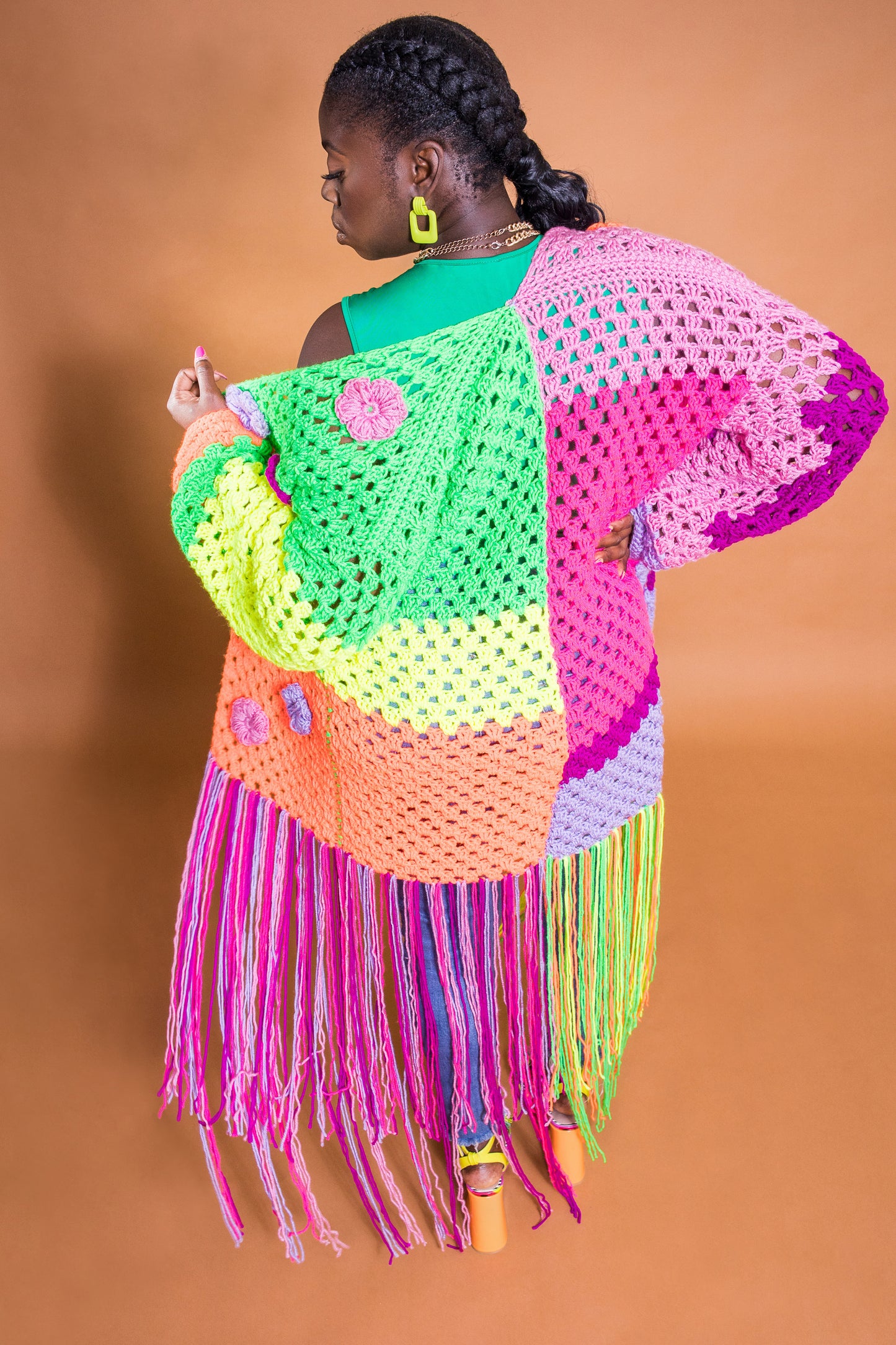 Tropicool Fringe Cardigan