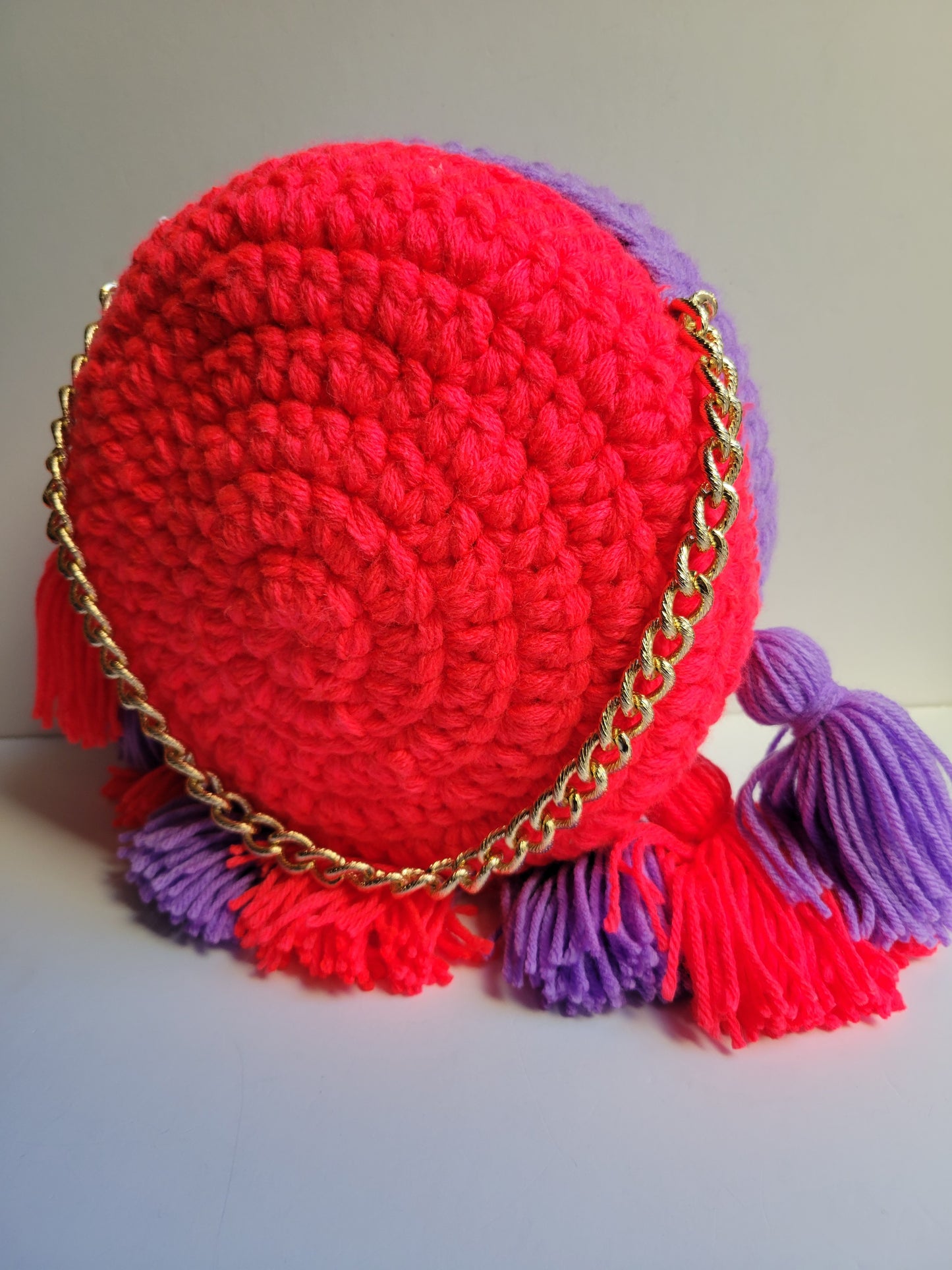 Lilac and Bright Pink Colorblock Melani