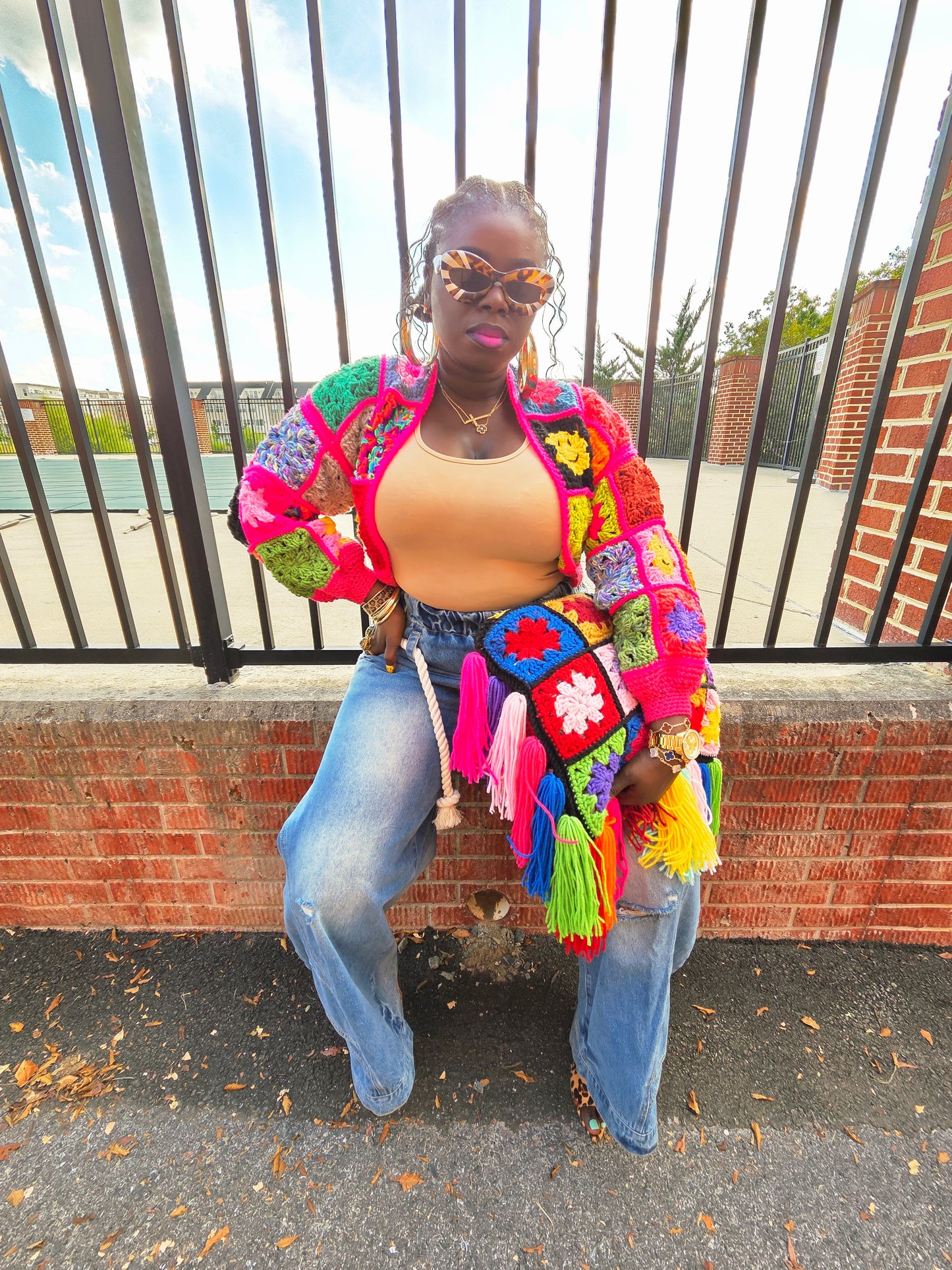 Granny Square Bomber