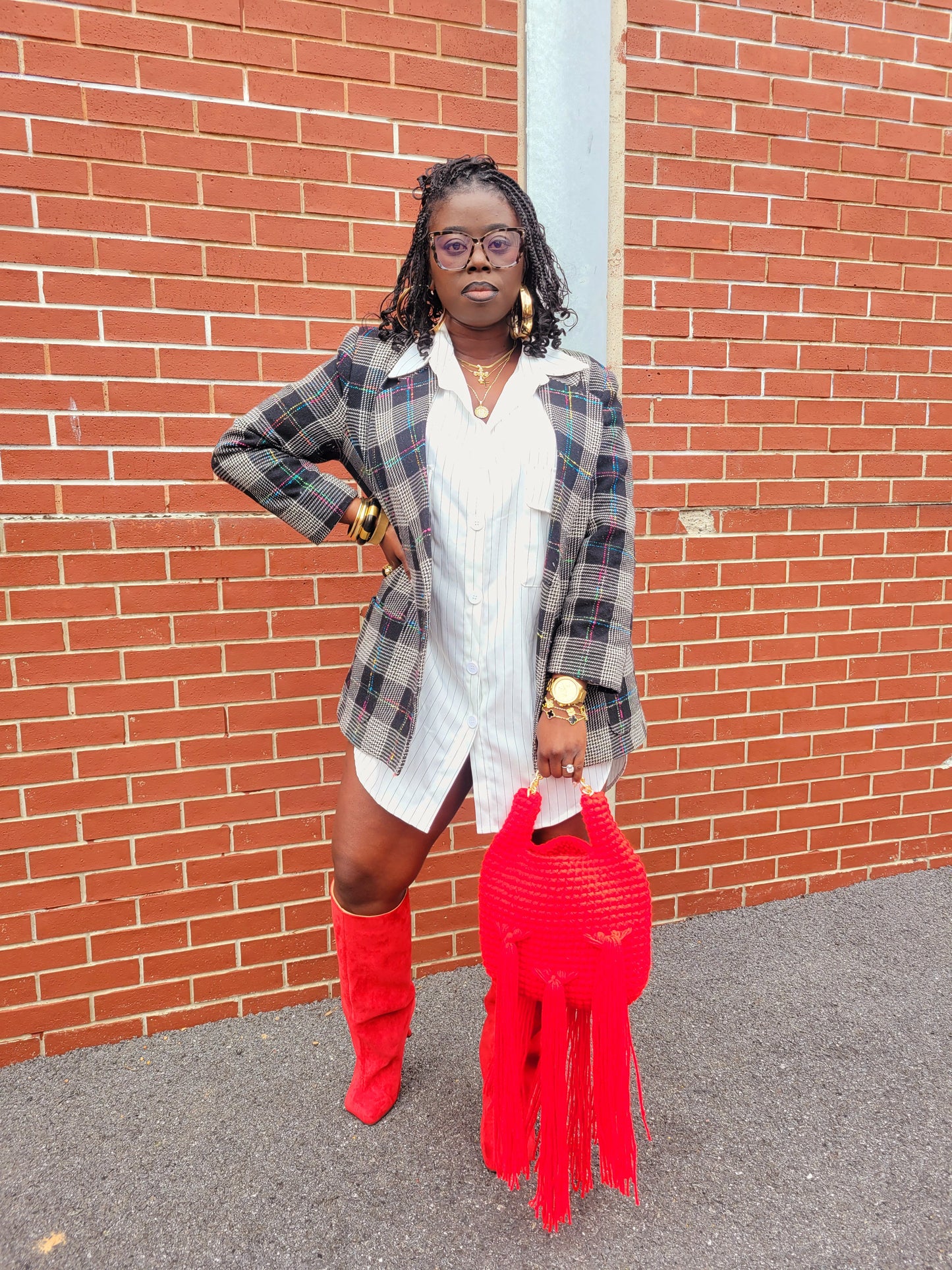 Red Tassel Melani
