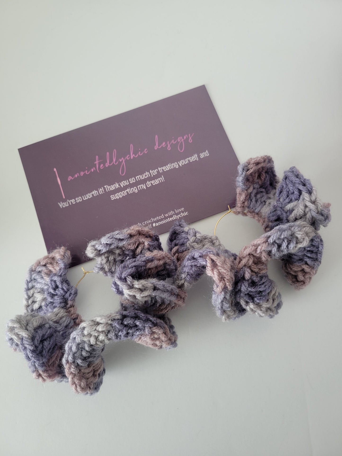 Mixed Purple Ruffle