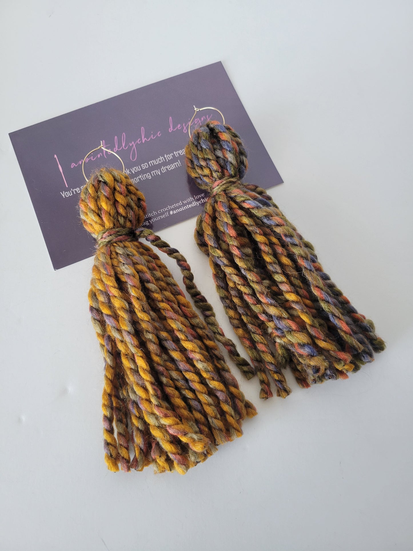 Olive Fired Bronze Tassel