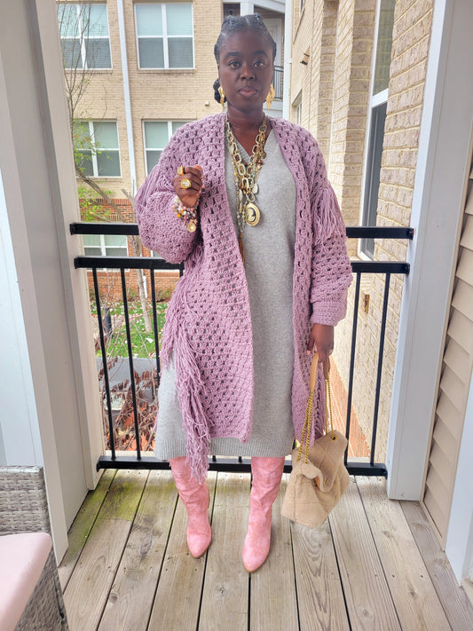 Fringe Chic Cardigan