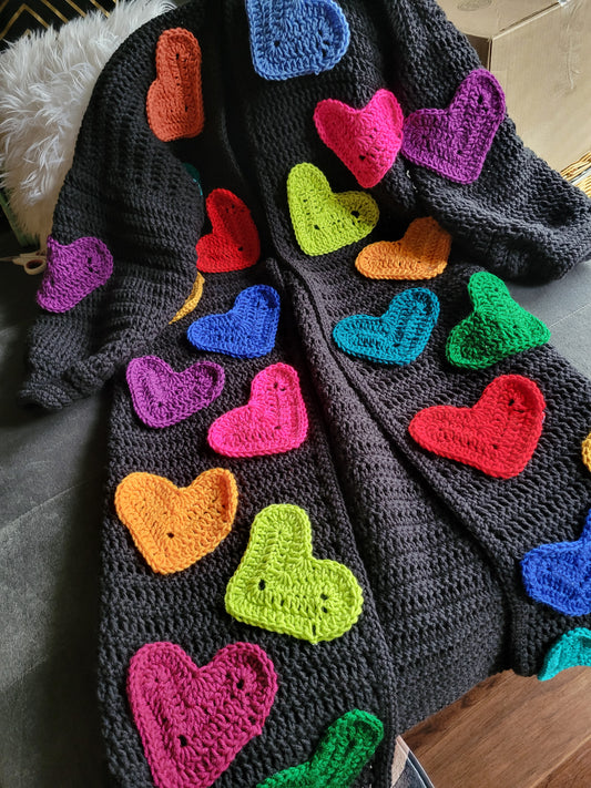 Maxi Cross Your Heart Cardigan