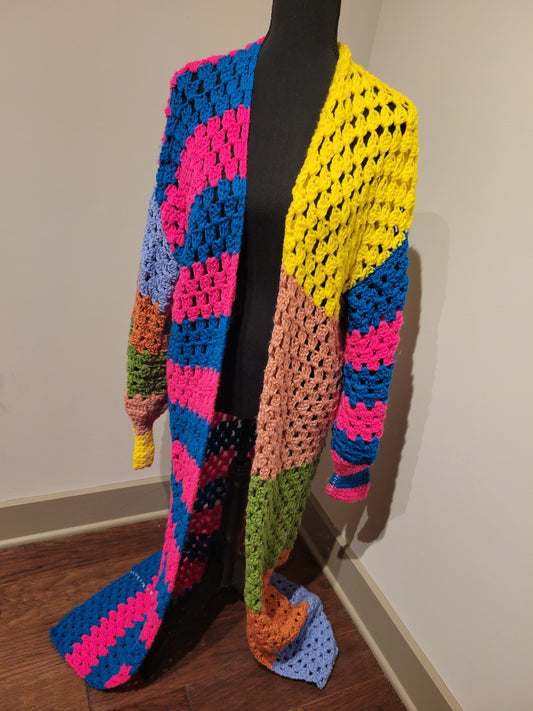 Abstract Cardigan