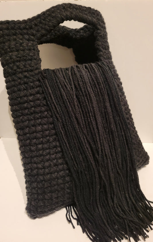 Black Drop Fringe Melani