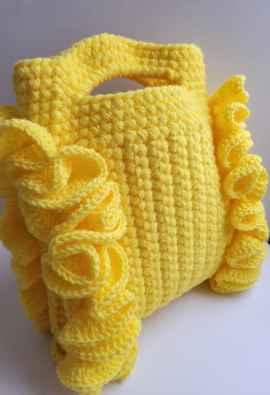 Akiko | Bright Yellow Ruffle Mya Melani