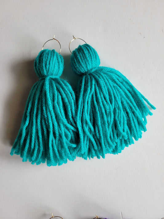 Teal Tassel