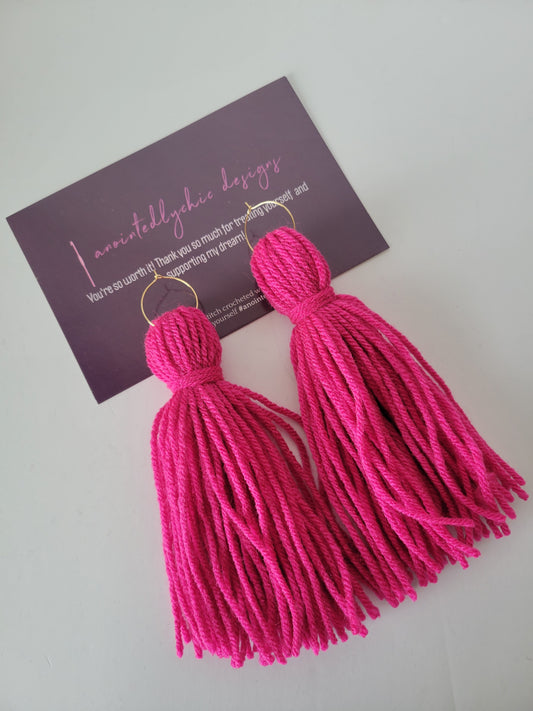 Fuchsia Tassel