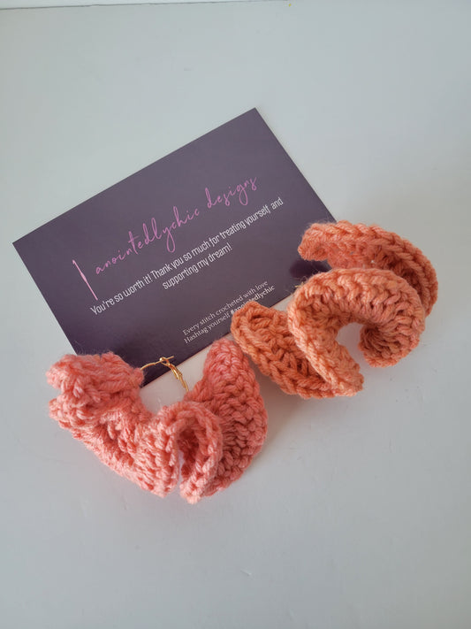 Two Tone Pink Ruffle