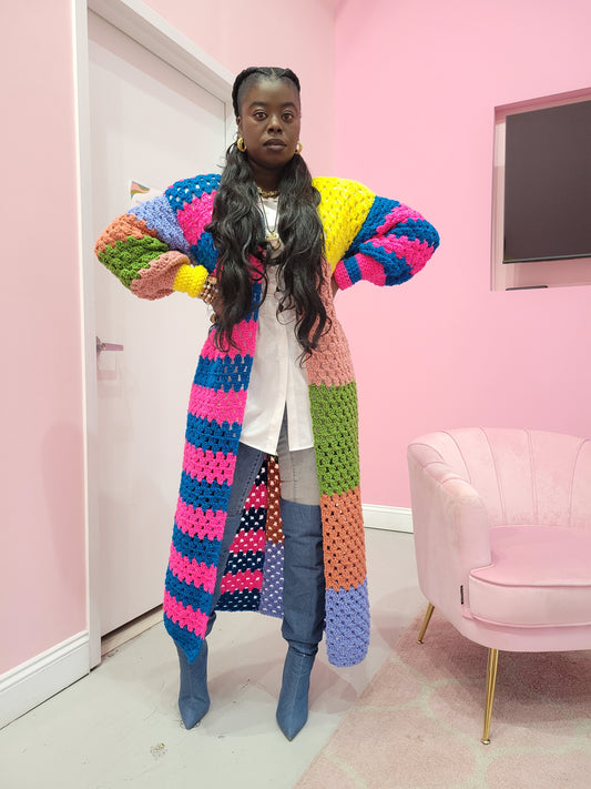 Abstract Cardigan (Read Details)